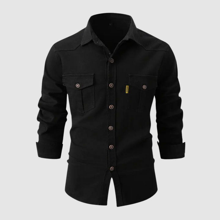 Men's full sleeve button-up shirt