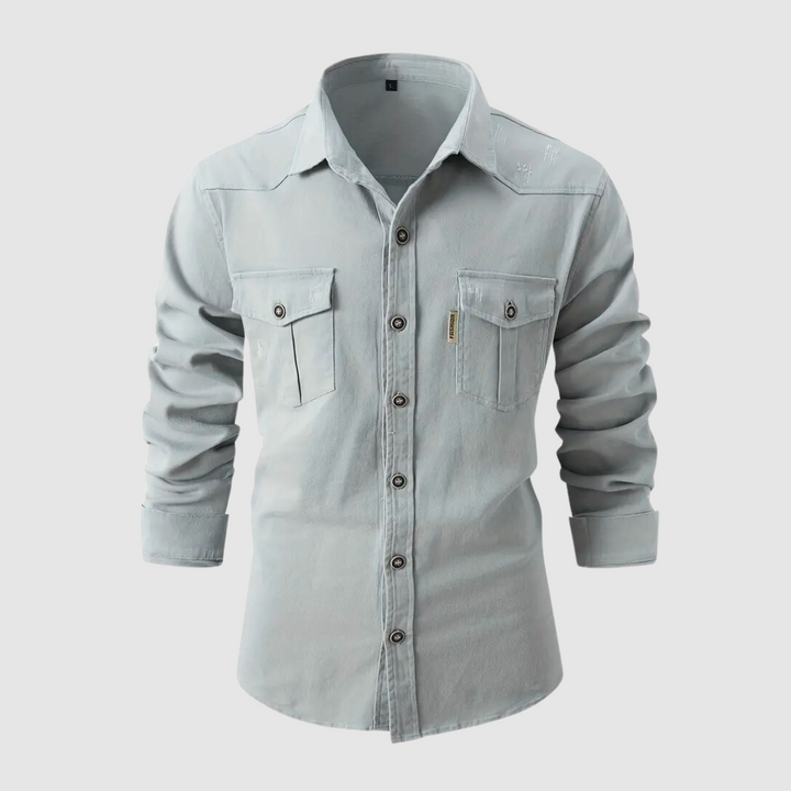 Men's full sleeve button-up shirt