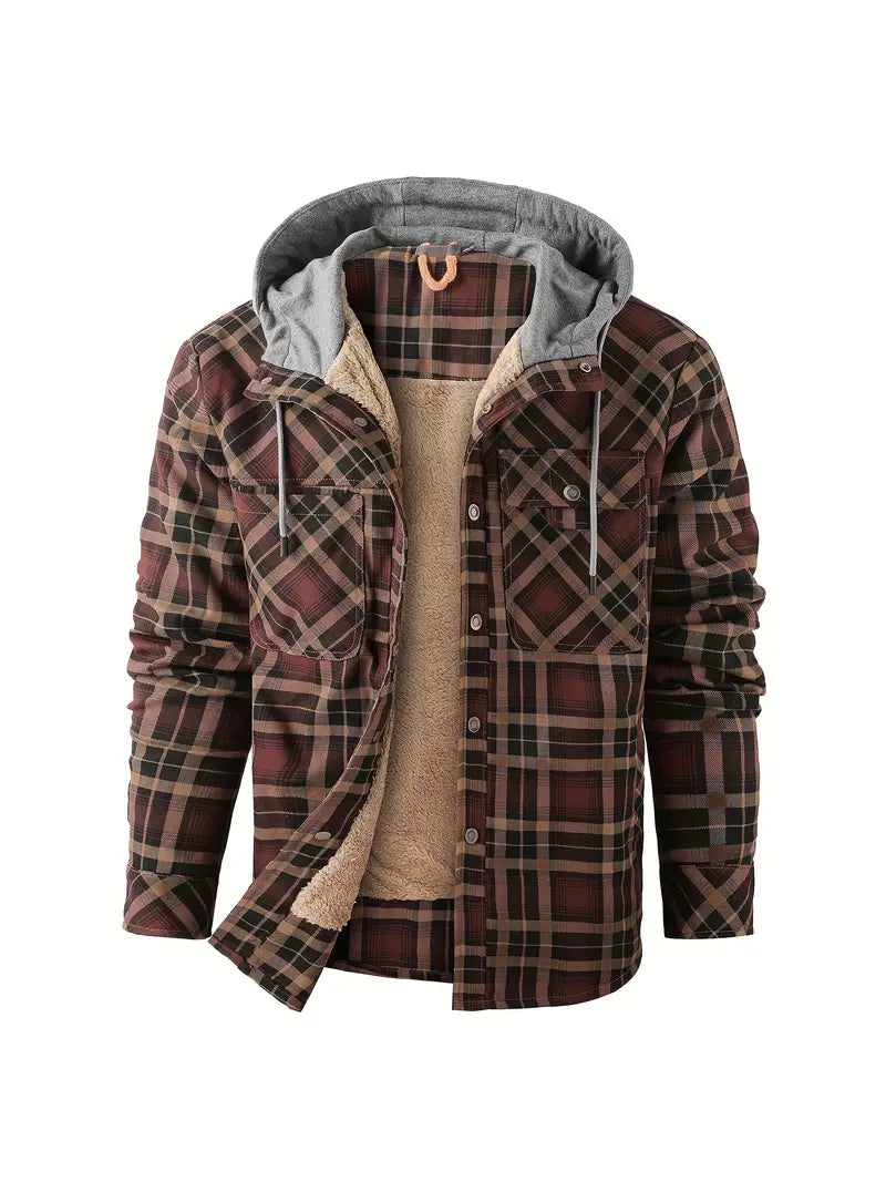 Men’s classic plaid jacket