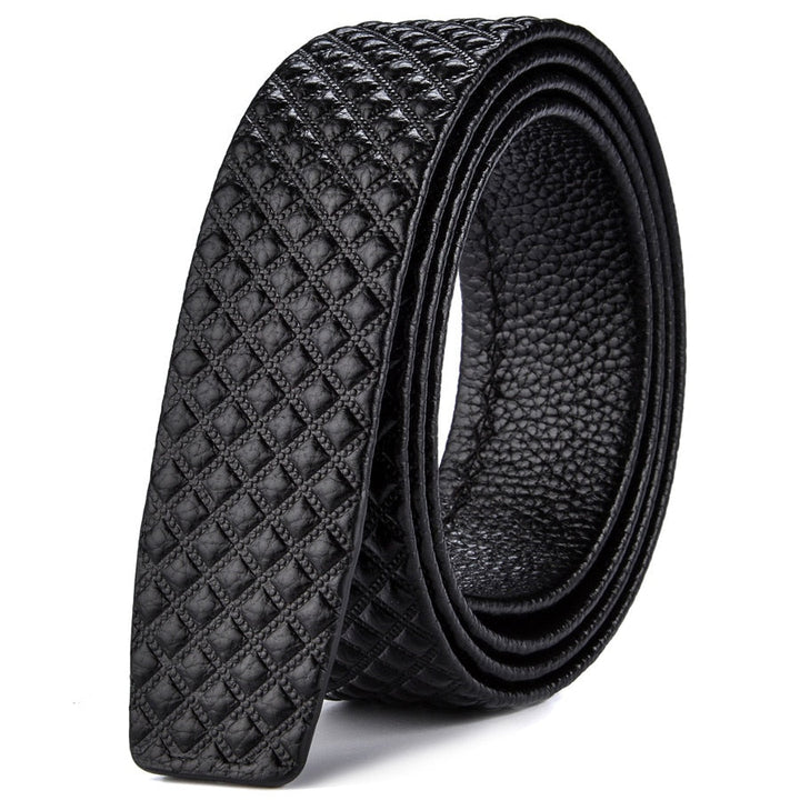 Elegant & Durable: Men’s Black Leather Belt