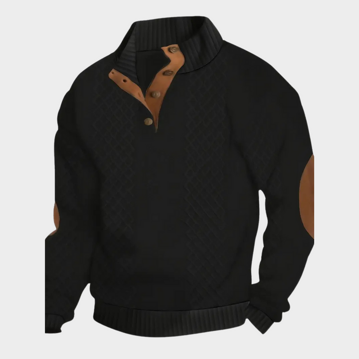 Men’s Retro Knit Sweater – Soft & Breathable