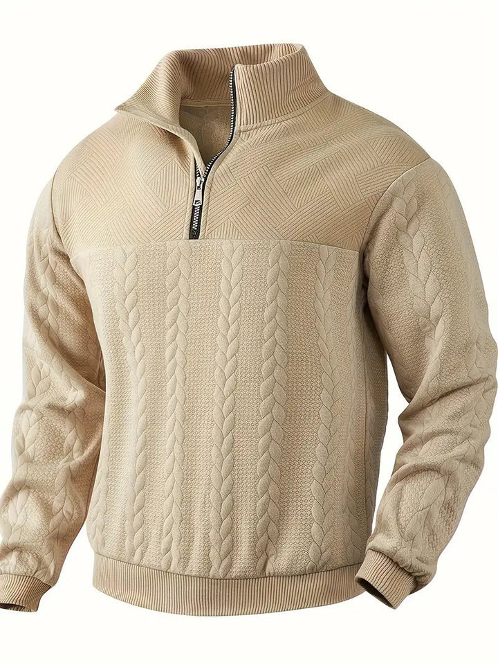 Men’s Zip Sweater – Comfortable & Versatile