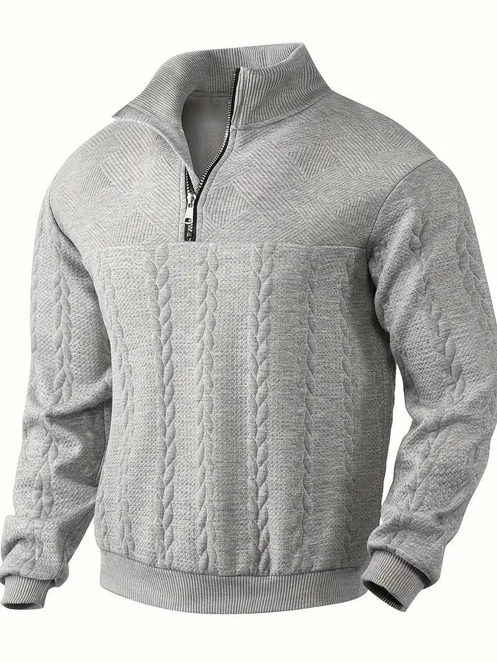 Men’s Zip Sweater – Comfortable & Versatile