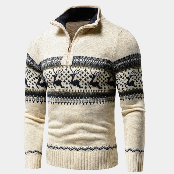 Men's Zip Sweater – Warm & Versatile