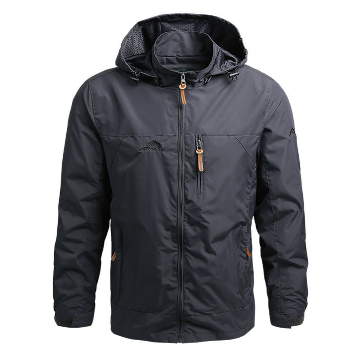 Water-Resistant Softshell Jacket with Secure Pockets